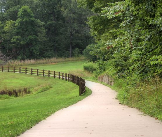 Sidewalk at Branchwood Park